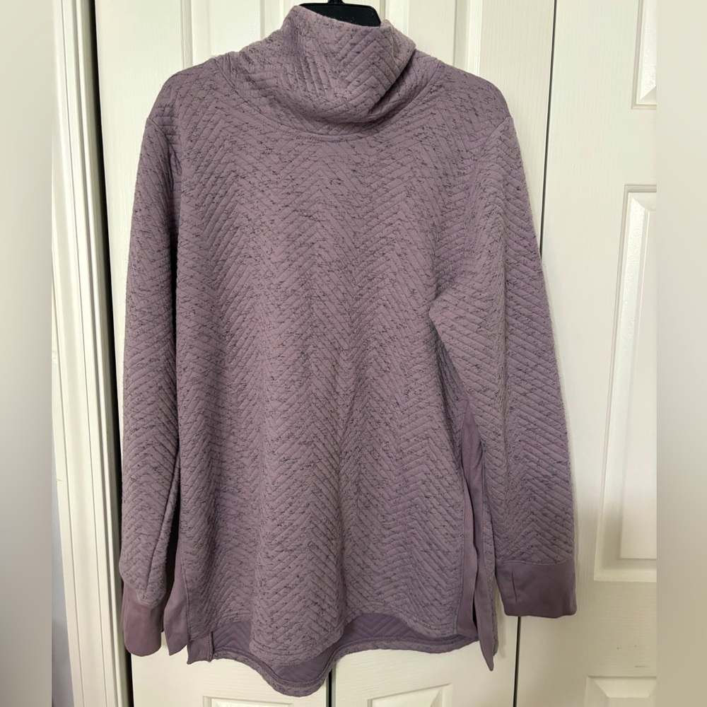RBX purple sweater size 1x